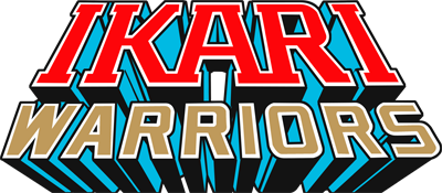 Ikari Warriors logo for NES